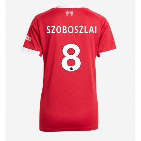 Dámské fotbalový oblečení Liverpool Dominik Szoboszlai #8 Domácí košile 2025-26 Krátkým Rukávem